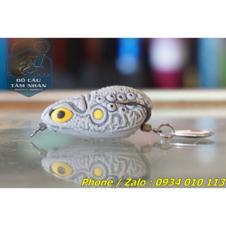 Mồi câu cá lóc Toad Frog - Made in Thailand