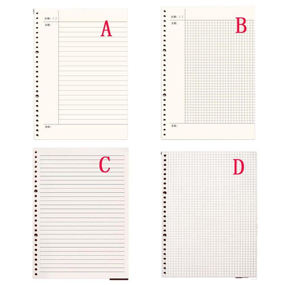 Sổ Tay Khổ A4 A5 B5 Họa Tiết Chiếc Lá Xoắn Ốc Tiện Dụng Cho Văn Phòng / Trường Học
