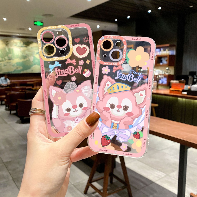 Ốp Điện Thoại Hình Chú Cáo Lena Belle Đáng Yêu Cho Apple 13 iphone 13 12 11 Pro Max XS XR 8plus iphone 12pro