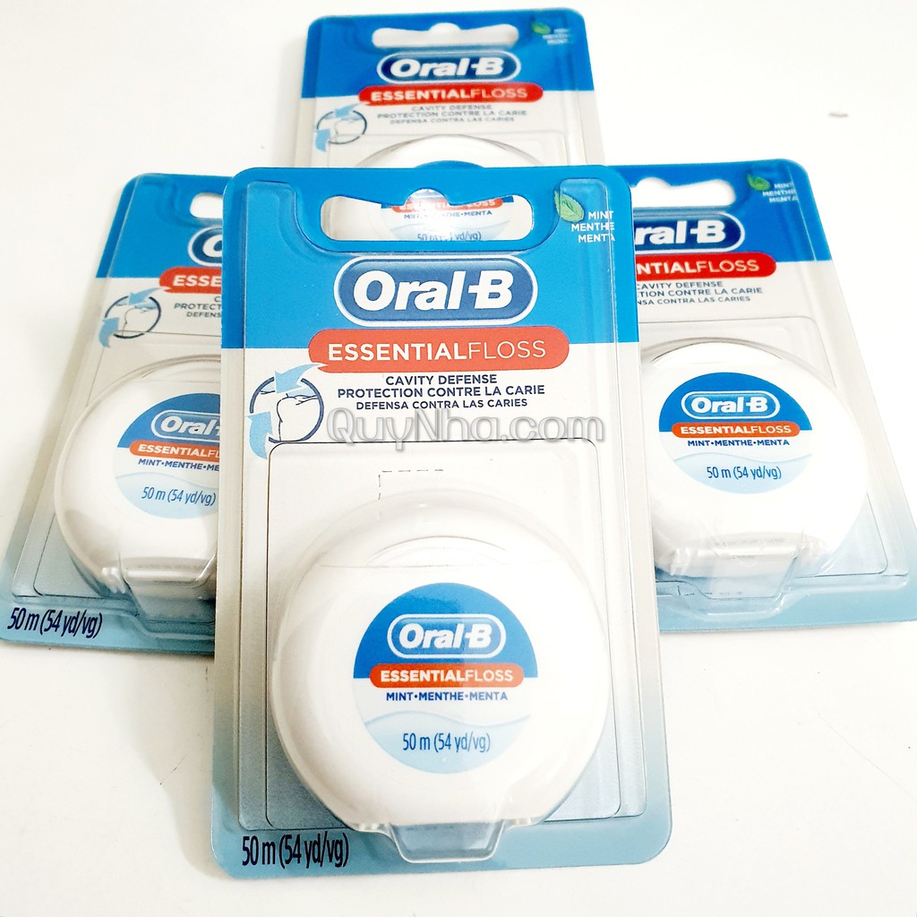 Chỉ nha khoa Oral-B Essential Floss hộp 50M