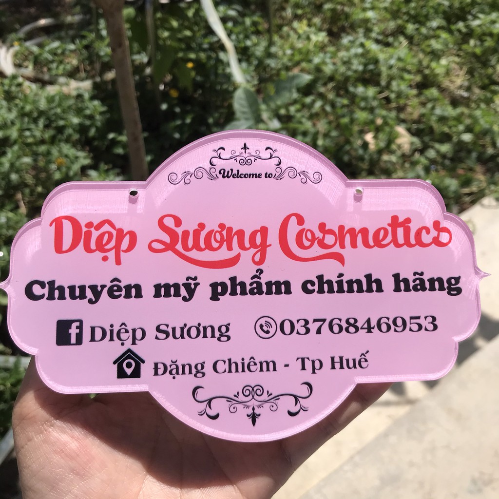 Bảng hiệu trang trí - Thiết kế và in thông in theo yêu cầu - Giá rẻ