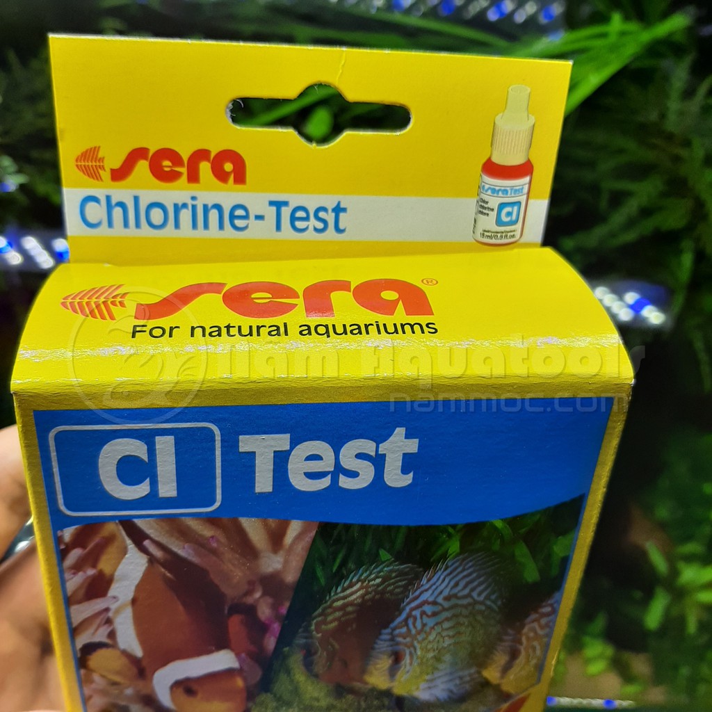 [Chính hãng] Dung dịch test Clo Sera - Test Clorid trong nước nhanh, chính xác nhất