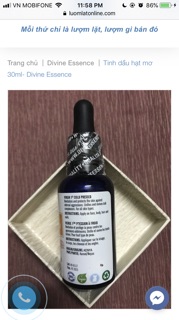 DẦU HẠT MƠ HỮU CƠ ORGANIC APRICOT KERNEL - 30ML - DIVINE ESSENCE