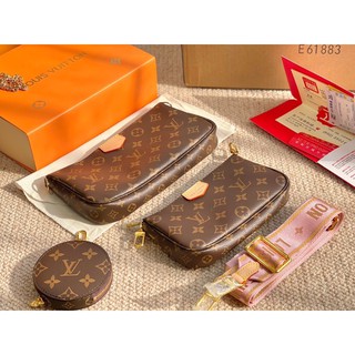 Túi Lv 3 món Multi- pochette Hàng supper