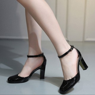 Giày sandal bít mũi 9p cực sang chảnh