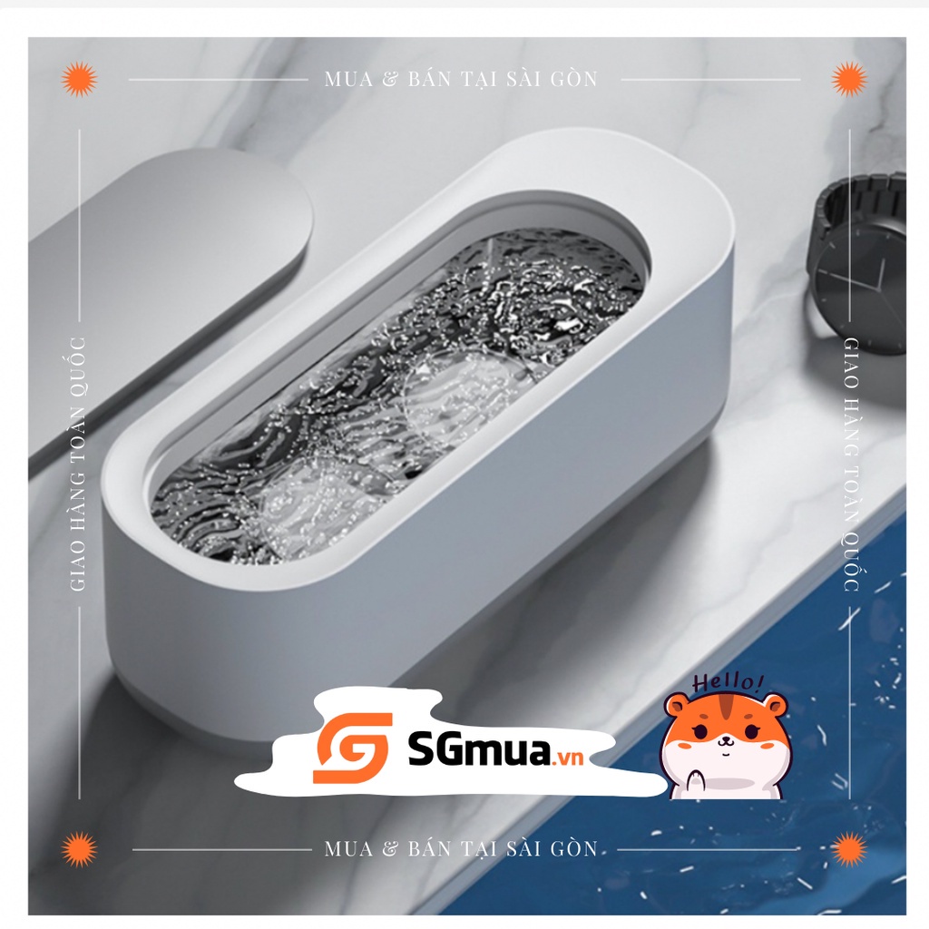 ✔MÁY TẨY RỬA ĐA NĂNG BẰNG SÓNG SIÊU ÂM_TRANG SỨC, MẮT KÍNH, ĐỒNG HỒ, CỌ TRANG ĐIỂM, ĐỒ GIA DỤNG