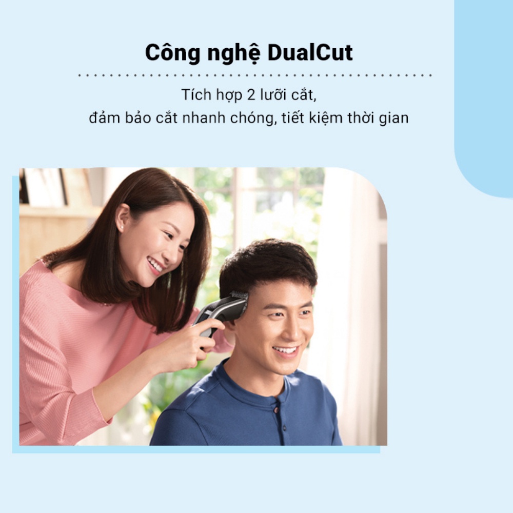 Tông đơ cắt tóc Philips điện không dây trẻ em và người lớn HC5690/15 - BH 24 Tháng - Khohangcap1_ad