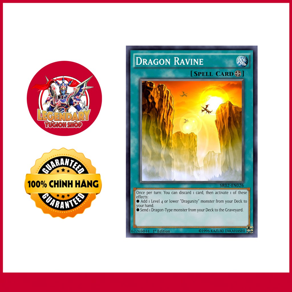 EN]Thẻ Bài Yugioh Chính Hãng] Dragon Ravine