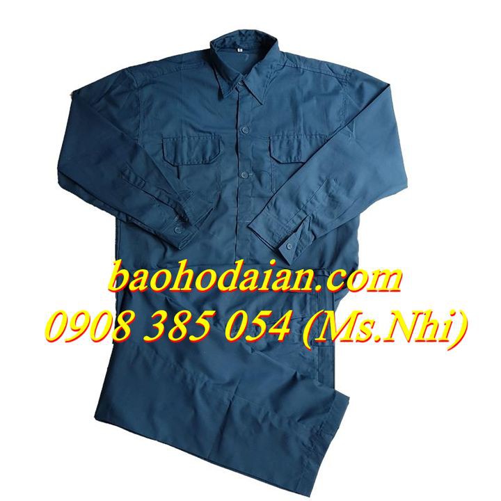 QUẦN ÁO BẢO HỘ, QUẦN ÁO CÔNG NHÂN VẢI SI - 3 MÀU - HÌNH THẬT, CÓ SẴN