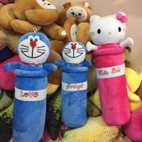 {giảm giá sâu} Gối ôm cho bé / Gối ôm em bé hình doraemon dài 80cm