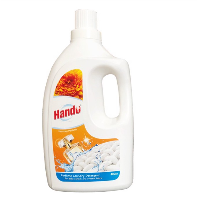 [TẶNG QUÀ KÈM] Nước giặt xả Hando 4L đậm đặc sạch nhanh bảo vệ sợi vải diệt khuẩn
