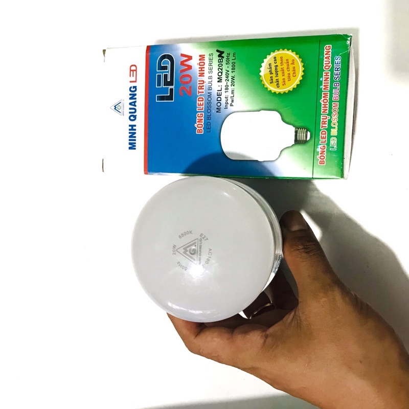 Bóng đèn led trụ nhôm kín nước cao cấp, led bulb siêu sáng 6w 20w 30w