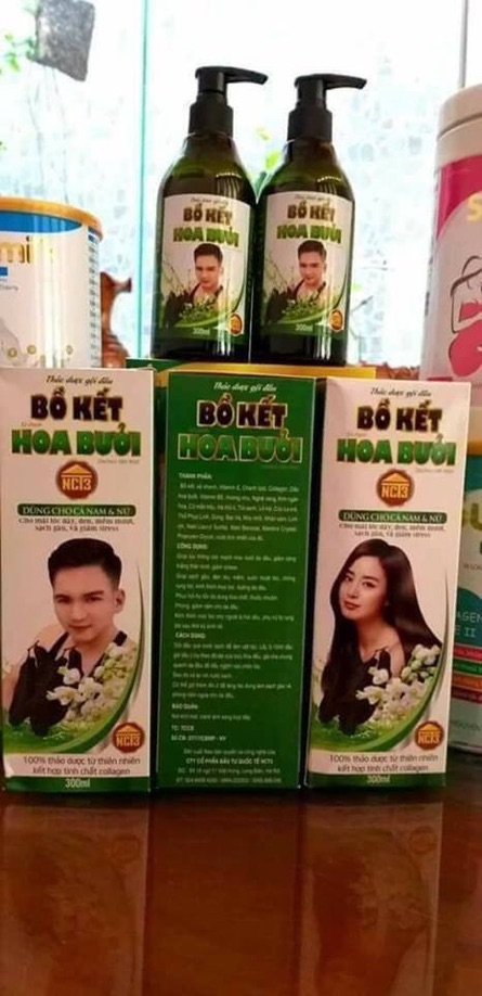 Dầu gội thảo dược bồ kết hoa bưởi | BigBuy360 - bigbuy360.vn