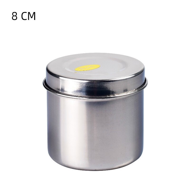Hũ inox - khay inox hạt đậu to, nhỏ