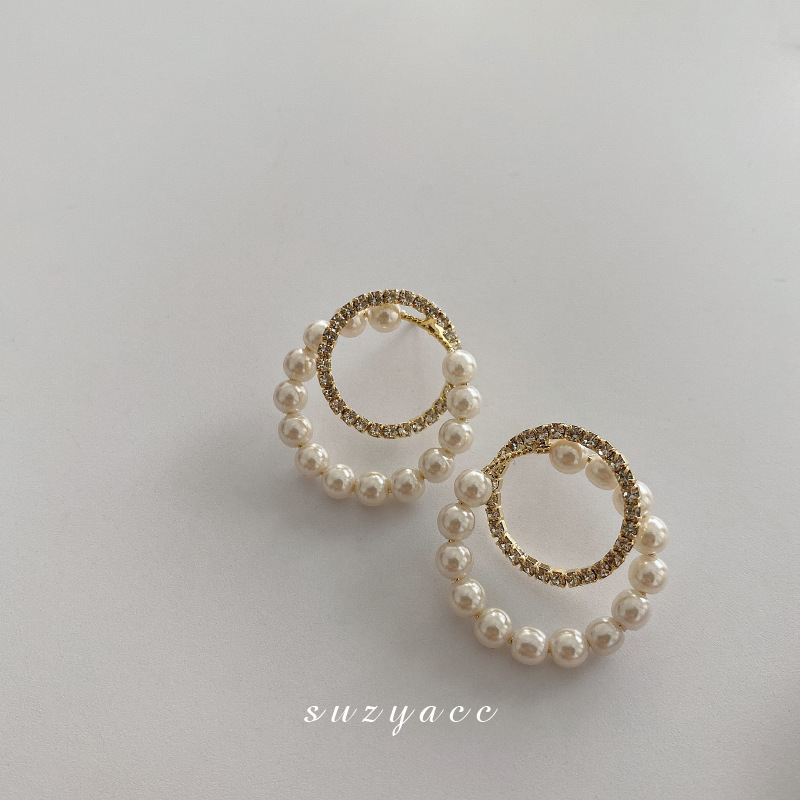 Đôi khuyênbông tai nữ ​tai thời trang kiểu Hàn xinh xắn dễ phối đồkhuyên tai nữ