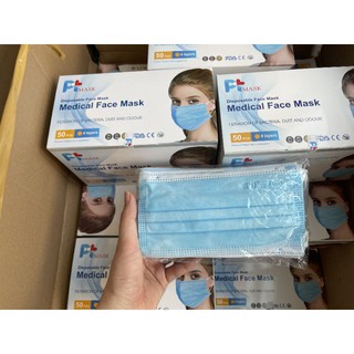Khẩu Trang Y Tế 4 Lớp kháng khuẩn ( 10 cái)