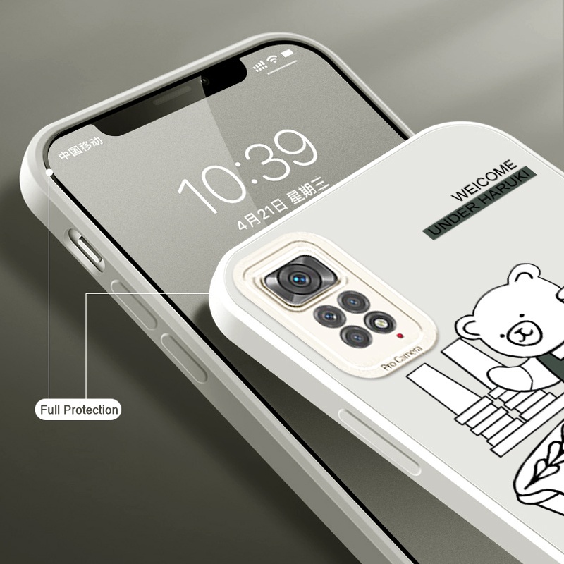 Ốp điện thoại Koosuk silicon mềm họa tiết hoạt hình dáng tạo bảo vệ cho Xiaomi Redmi Note 11S 11 Pro 2022