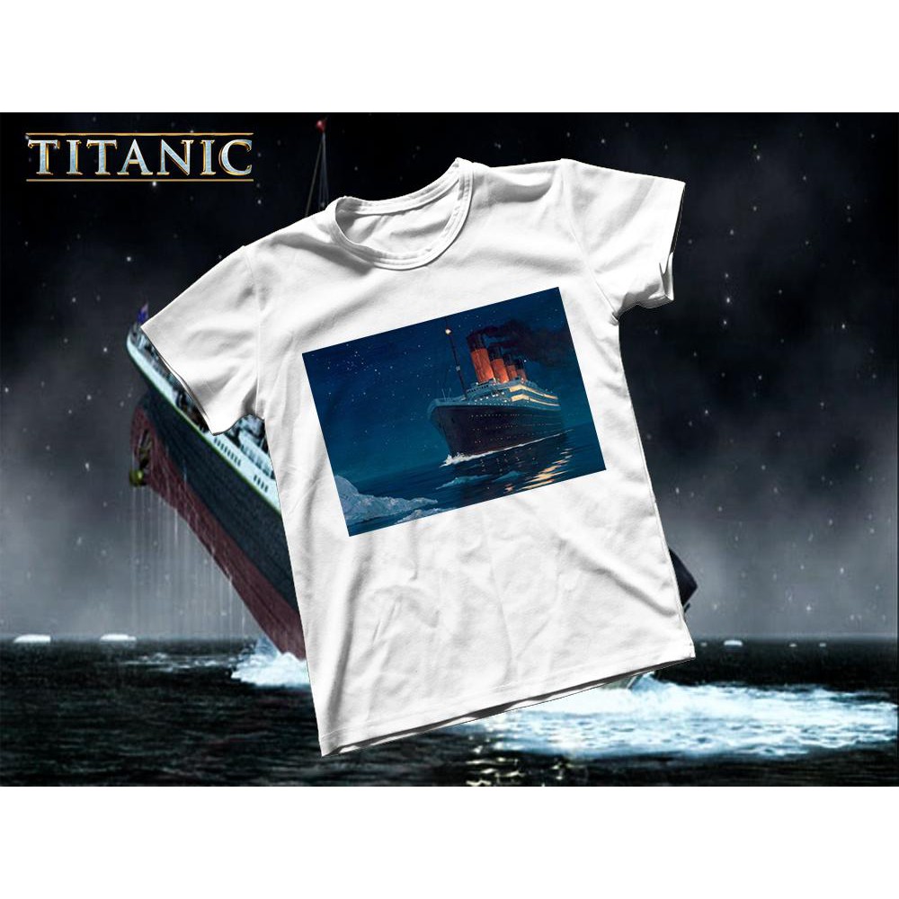 Áo thun Cotton Unisex - Movie - Titanic - Tàu titanic