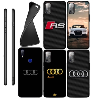 Ốp điện thoại silicon mềm họa tiết xe Audi cho Samsung Galaxy A9 A8 A7 A6 Plus J8 2018 + A21S A70 M20 A6+ A8+ 6Plus