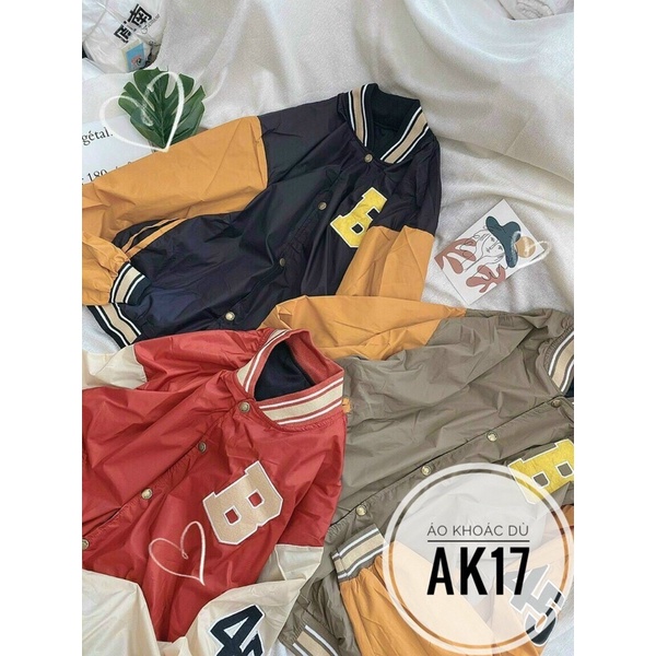Bigsize ÁO KHOÁC BÓNG CHÀY CÁ TÍNH AK17