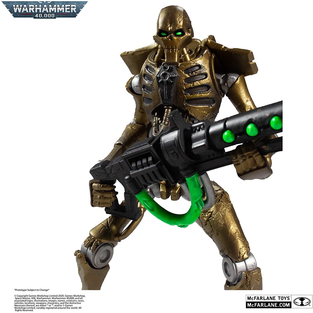 Mô hình McFarlane 🦇 Warhammer 40,000 7-inch 🦇 Necron Warrior