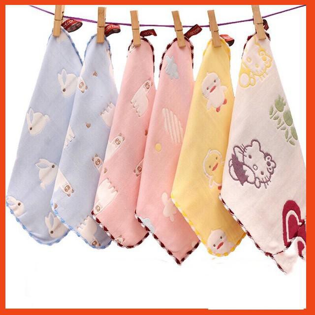 Khăn mặt cotton lee lee 6 lớp cho bé