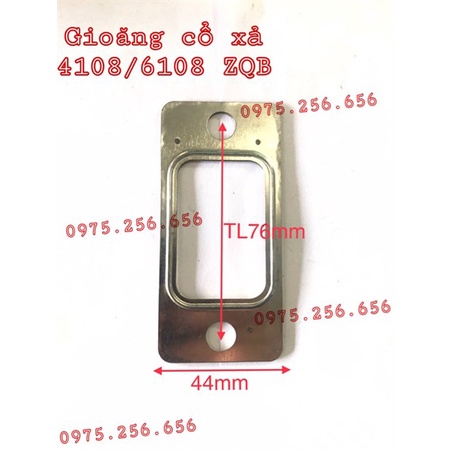 Gioăng cổ xả 4108/6108ZQB TA phụ tùng ô tô phụ tùng Hùng Lỳ