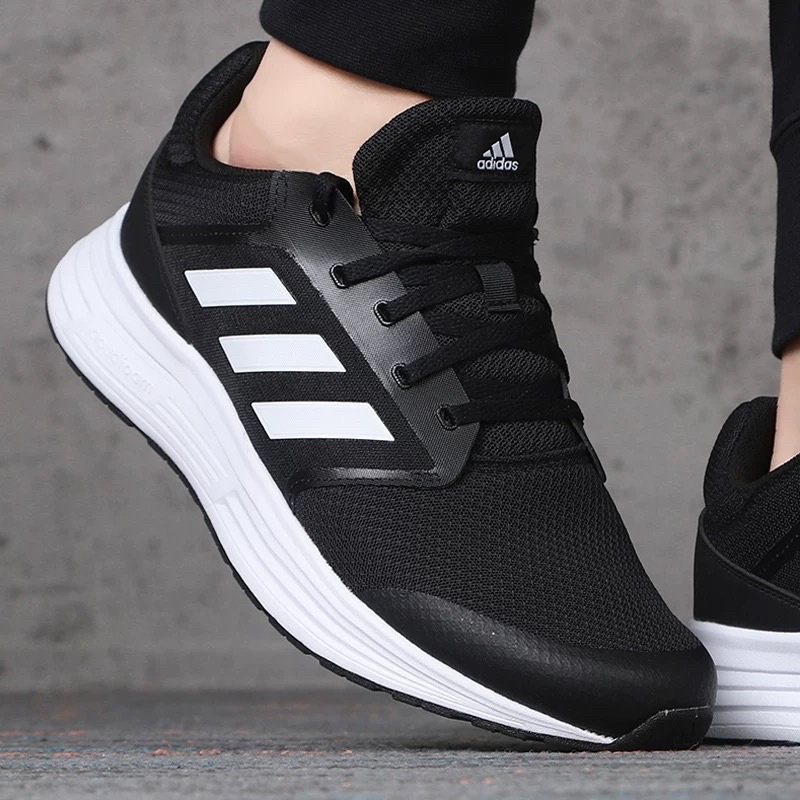 [100% CHÍNH HÃNG] Giày thể thao chạy bộ nam nữ Adidas Galaxy Core Black