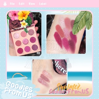 Bảng phấn mắt 𝑪.𝑶.𝑳.𝑶.𝑼.𝑹.𝑷.𝑶.𝑷 fine feathered sale 60% !!