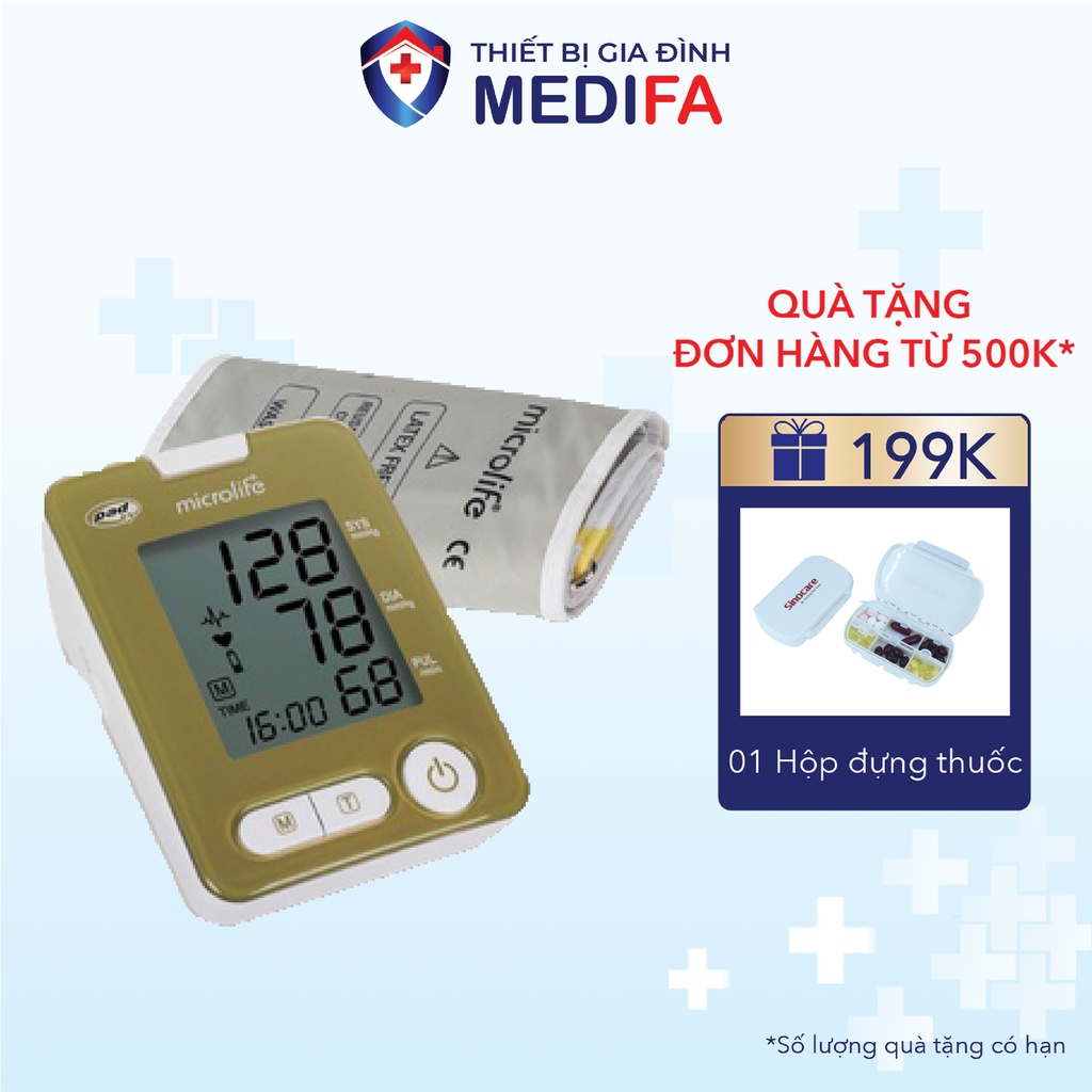 Máy đo huyết áp bắp tay Microlife BP 3NM13E