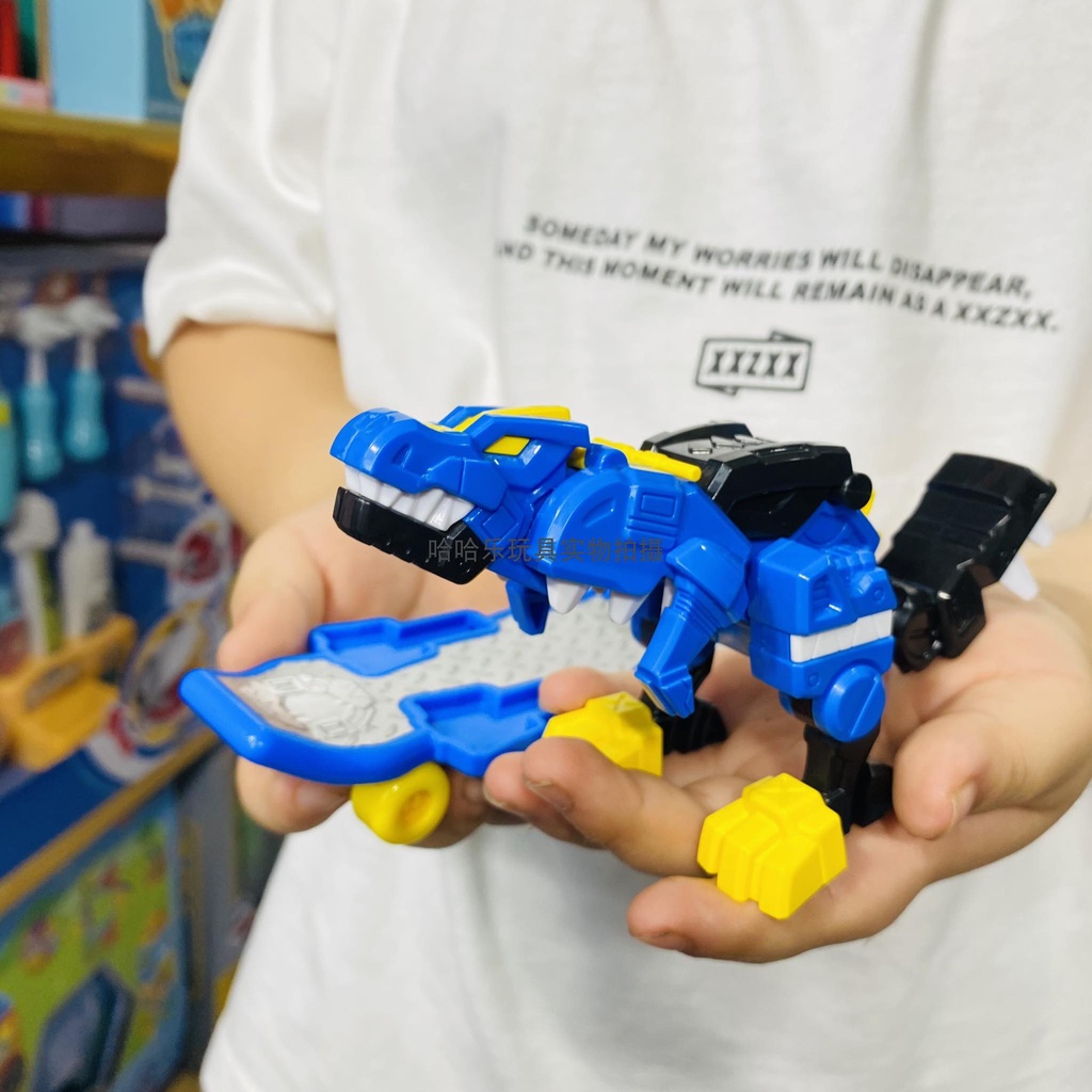 Đồ Chơi Lực Lượng Siêu Nhân Nhí Mô Hình Biệt Đội Siêu Nhân Nhí Khủng Long Minifoce Luci Và Volt Đồ Chơi Trẻ Em WinRiHình