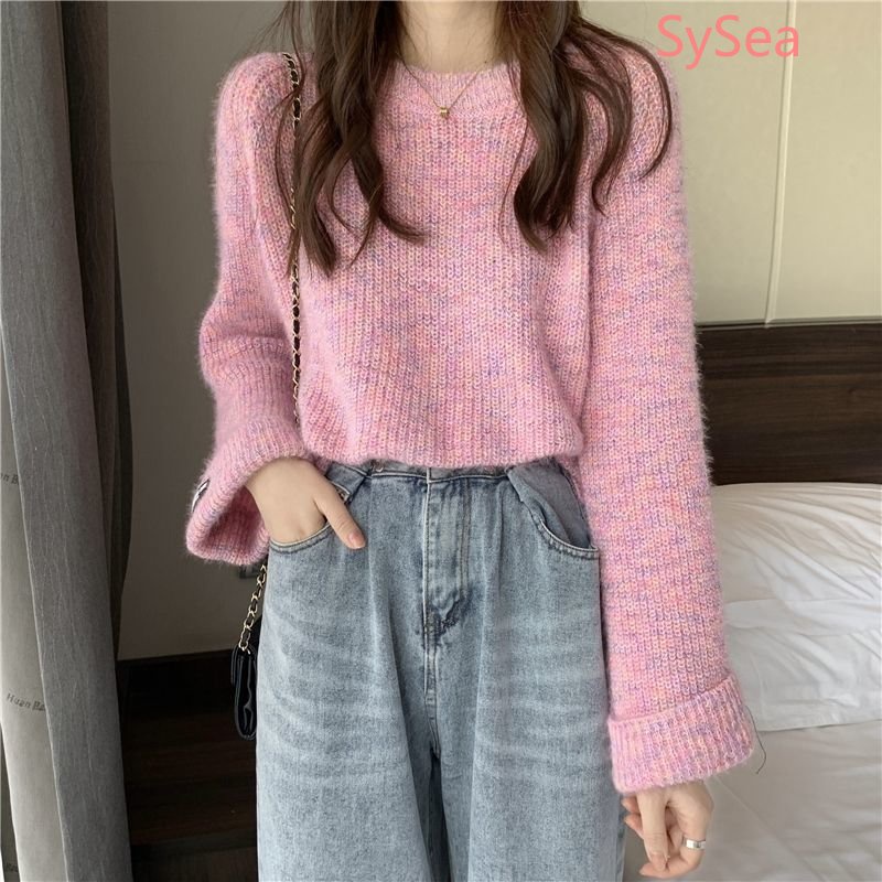 Áo Sweater Plus size Thời Trang Mùa Thu Hàn Quốc Dành Cho Nữ