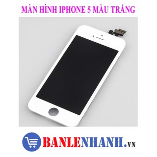 MÀN HÌNH CHO IPHONE 5 MÀU TRẮNG