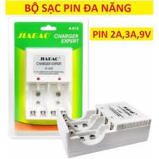 Bộ Sạc Pin Đa Năng Jiabao A-612 (Sạc Pin 2a,3a, Pin 9v)