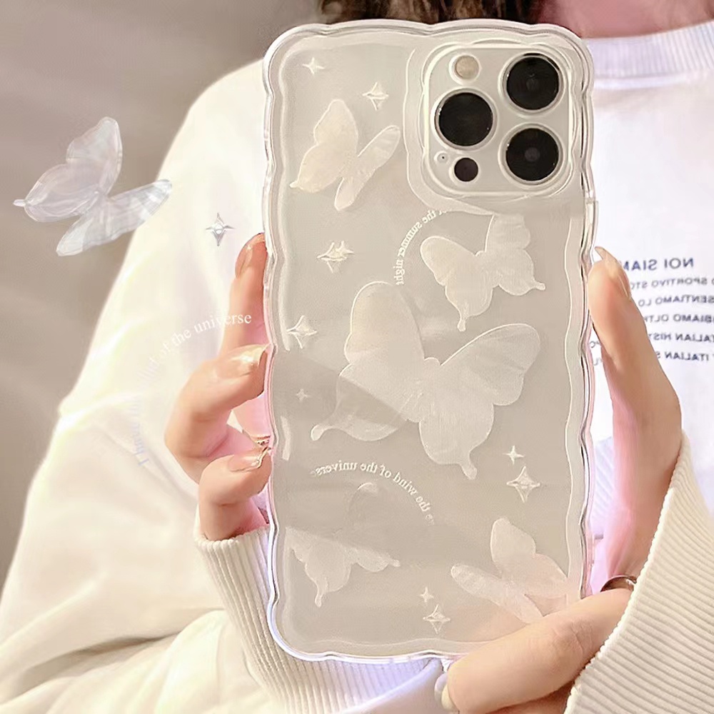 Ốp Điện Thoại Tpu Mềm Trong Suốt Họa Tiết Hoạt Hình Dễ Thương Cho iPhone 13 13pro 13prm iPhone 11 7Plus 8Plus Xr XS 13 12 Pro Max