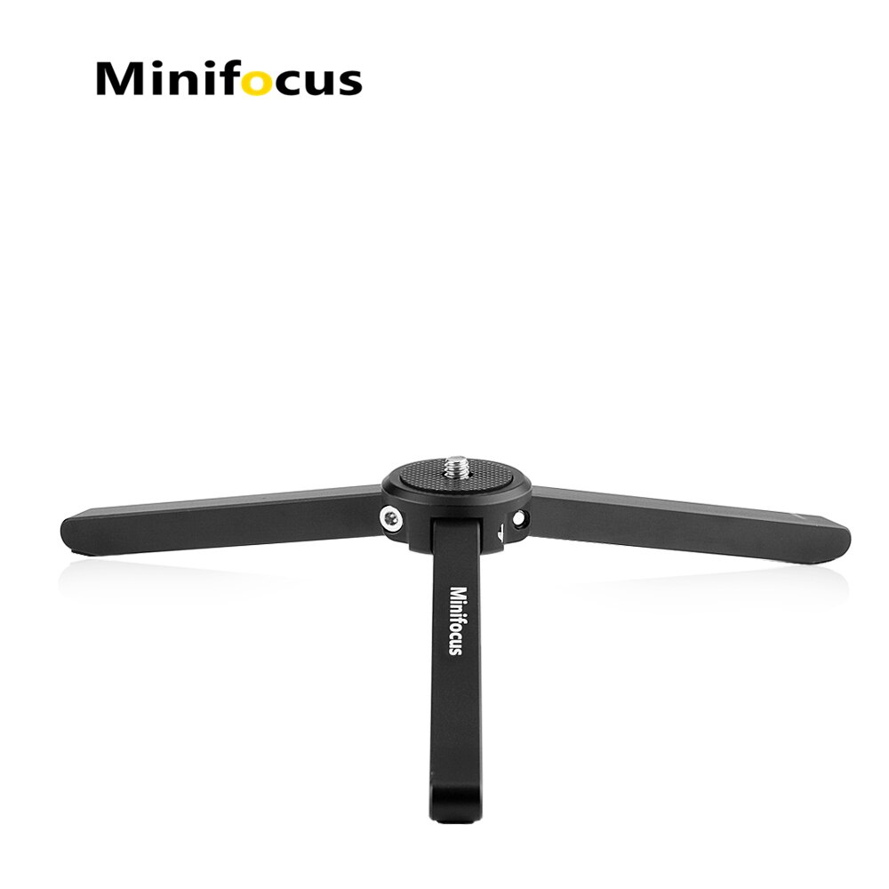 Minifocus Metal Mini Tripod Desktop Tabletop Stand Tripod for Zhiyun Smooth 4 OM 4 Osmo Mobile Gimbal Handle Grip Stabilizer DSLR Cameras