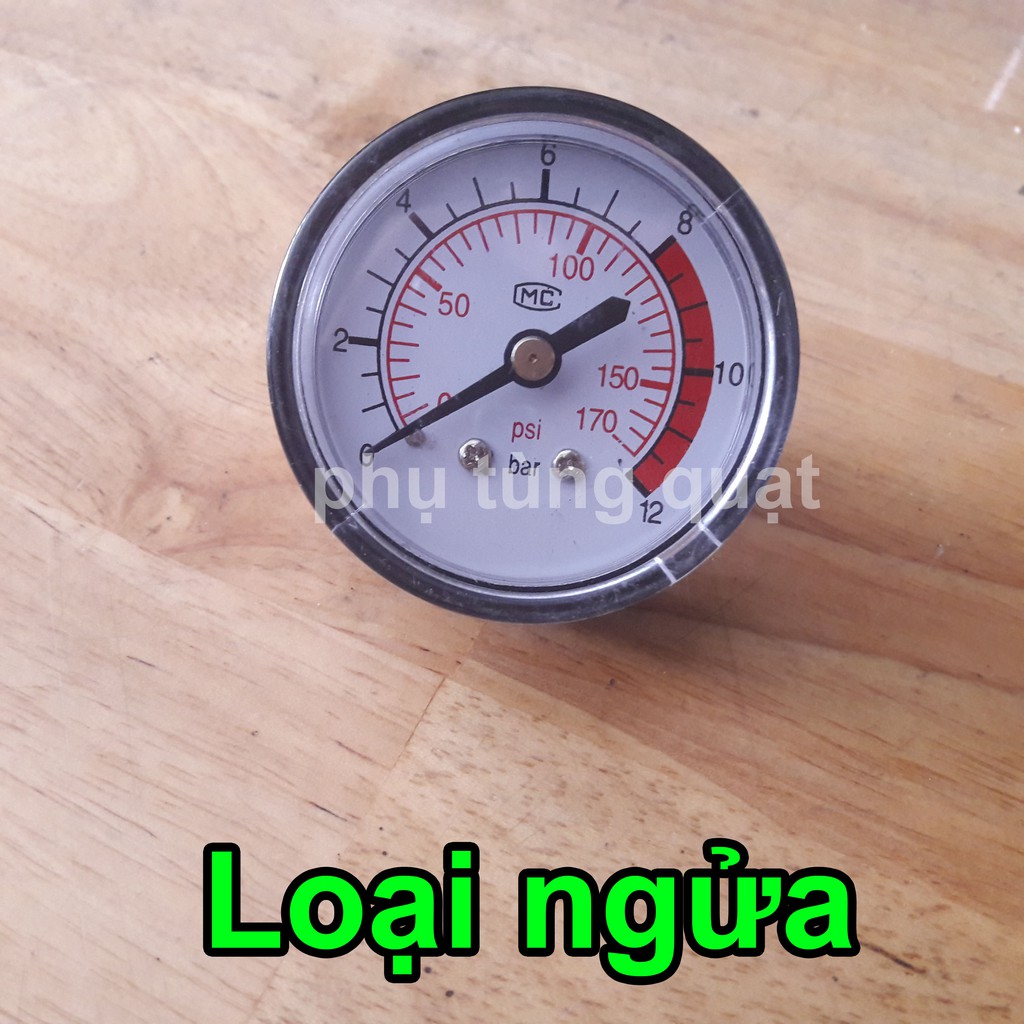 Đồng hồ máy bơm hơi nén khí 10kg 15kg - phụ tùng máy nén khí bơm thổi hơi