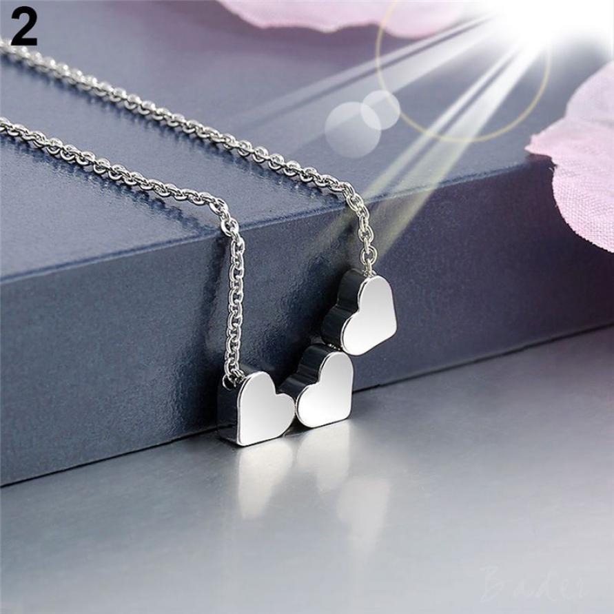 Dây chuyền mặt 3 hình trái tim