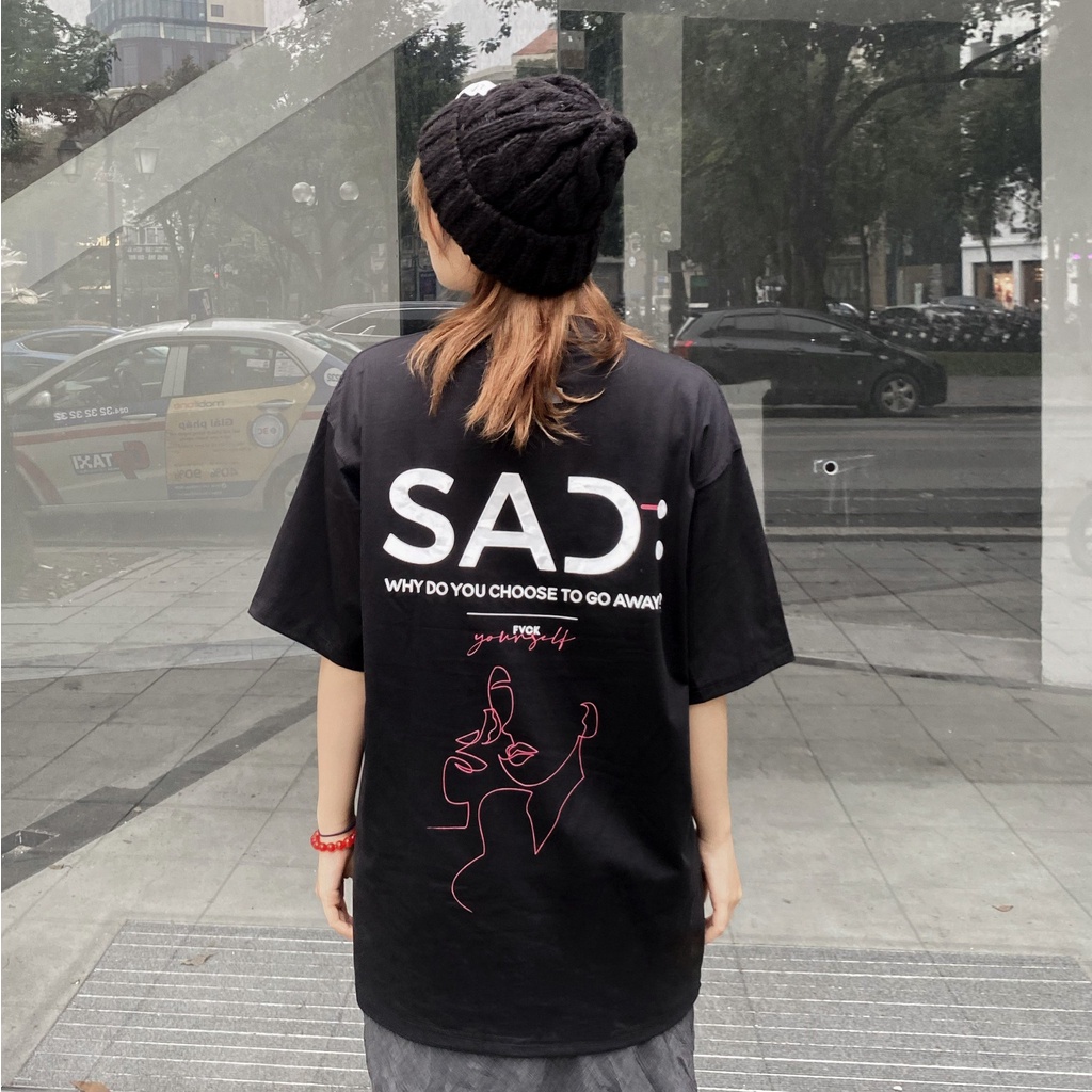 Áo thun Fallency FVCKBadDay / Màu Đen FK106