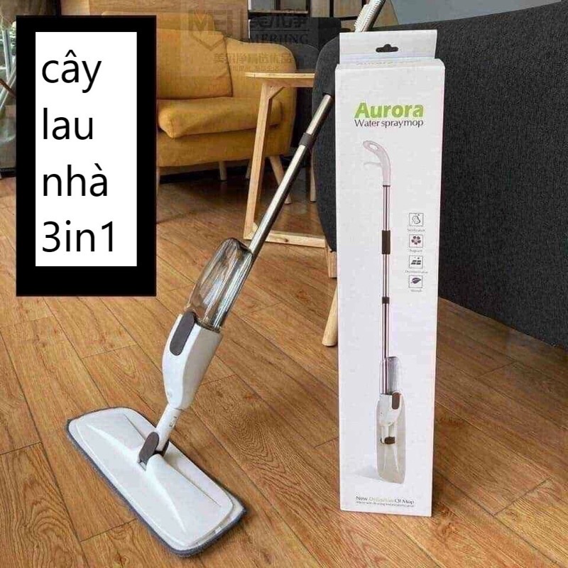 Cây lau nhà phun sương , cây lau nhà thông minh tiện lợi