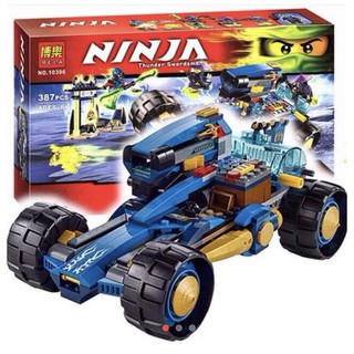 Lắp ráp Bela Ninjago 10396 xe của kẻ lữ hành