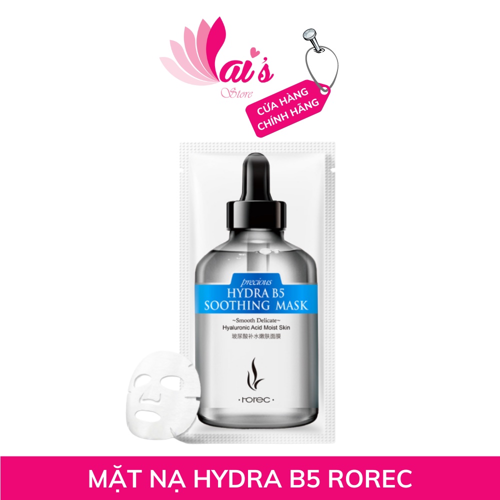 Mặt Nạ Hydra B5 Soothing Mask Rorec Axit Hyaluronic Dưỡng Ẩm Và Giữ Ẩm, Cân Bằng Nước Và Dầu, Da Nhạy Cảm - LAI'S STORE