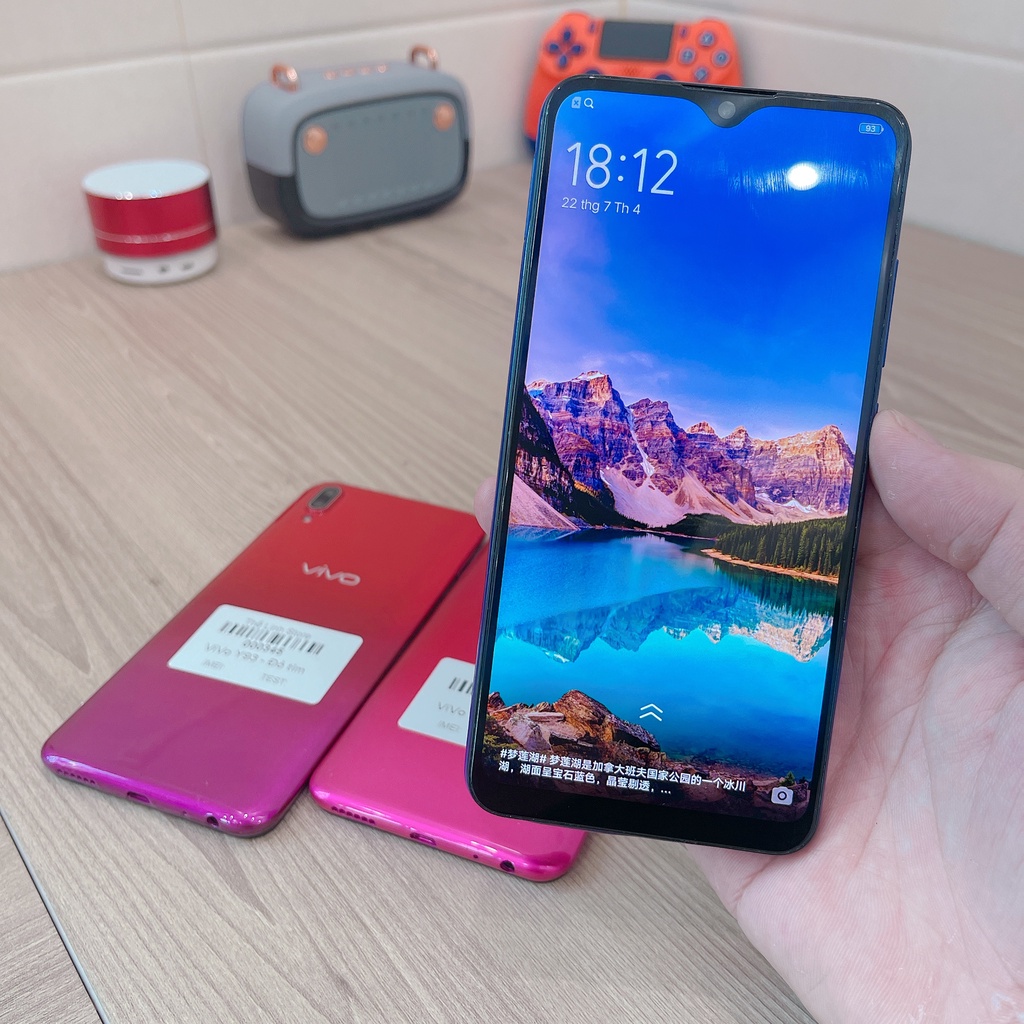 [Mã 2611DIENTU500K hoàn 7% đơn 300K] Điện thoại VIVO Y93 màn 6.2 giọt nước - Snap 439 Nắp lưng đổi màu | BigBuy360 - bigbuy360.vn