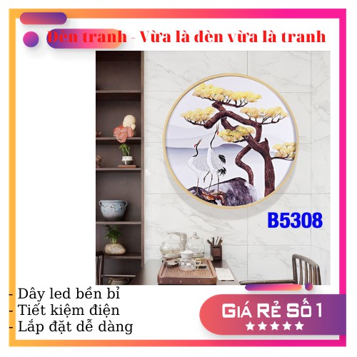 Đèn tường trang trí Silverstar đèn treo tường phòng khách phòng ngủ hình bức tranh