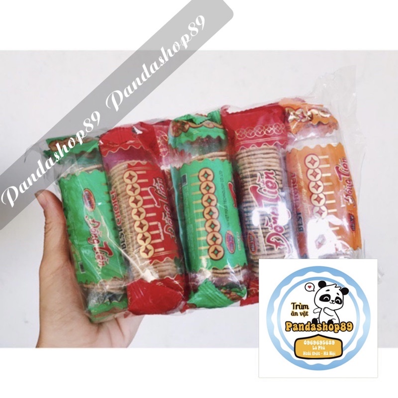Thùng bánh quy đồng tiền Hải Việt