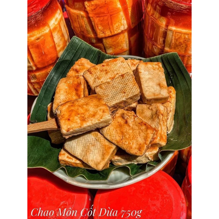 Chao môn cốt dừa loại ngon hủ 750gr