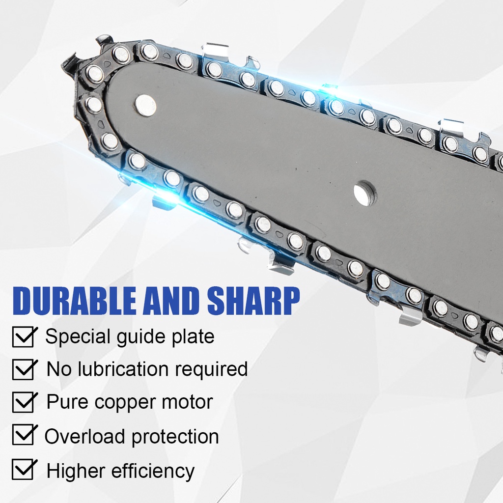 MAKITA Máy Cưa Xích Điện 88vf 6 Inch Pin lithoum 0 / 1 / 2 Có Thể Sạc Lại Tiện Dụng