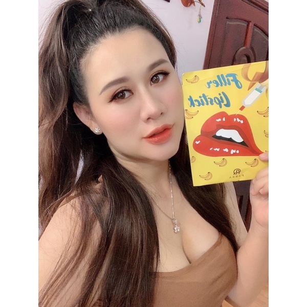 [GIÁ SỈ rẻ nhất HCM] Son chuối Filler Lipstick khử thâm collagen tặng son lỳ cao cấp