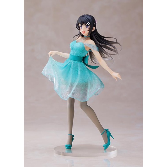 Mô Hình Figure Chính Hãng Anime Sakurajima Mai, Coreful Figure, Clear Dress Ver. (TAITO) Nhật Bản