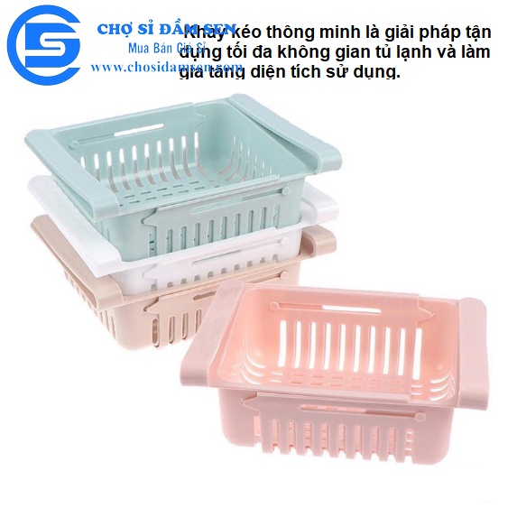 Khay đựng thực phẩm, khay phụ đa năng, tiện lợi cho tủ lạnh,tiết kiệm diện tích G252-KTLDieuChinh